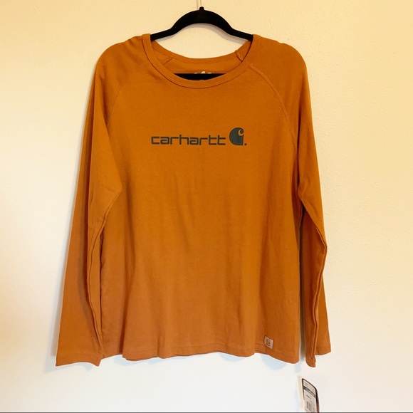 Carhartt Tops - Carhartt For Women NWT Logo Long Sleeve